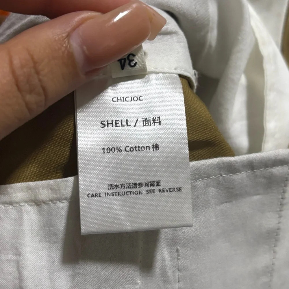 CHICJOC Women’s Ankle Khaki Dress Pants - Picture 10 of 15